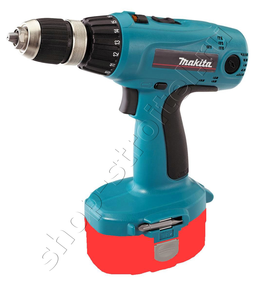 Увеличенная фотография Аккумуляторная дрель шуруповерт Makita 6347 DWAE